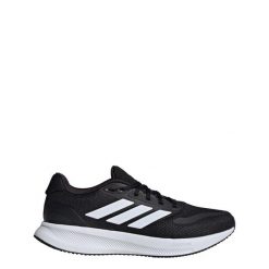 Buty Runfalcon 5 Wide Running. Białe buty do biegania męskie ADIDAS, bez wzorów, bez zapięcia, do biegania. Za 259.00 zł.