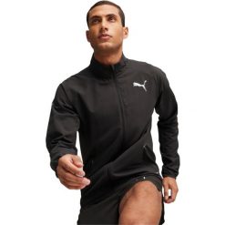 Kurtka Puma Run Elite Ultraweave Jacket M, Mężczyźni. Czarne kurtki męskie Puma, m, bez wzorów, z poliesteru, bez ramiączek, bez kaptura. W wyprzedaży za 390.00 zł.