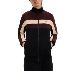 Kurtka ELLESSE ANZIOS TRACK TOP Brązowy. Brązowe kurtki męskie Ellesse, m, bez wzorów, z tkaniny, bez ramiączek, bez kaptura. Za 282.99 zł.