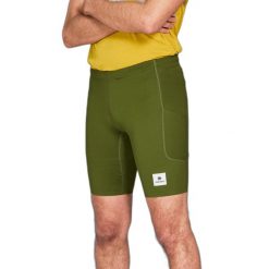Rajstopy Saysky Combat+ Tights 9". Zielone bielizna termoaktywna męska SAYSKY, m, bez wzorów, bez ramiączek. Za 333.70 zł.