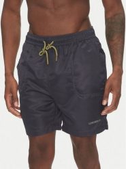 Lindbergh Szorty kąpielowe 30-505056 Granatowy Relaxed Fit. Niebieskie kąpielówki męskie Lindbergh, bez wzorów, z syntetyku. Za 109.99 zł.