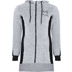 Szara Bluza Benignant. Bluzy z kapturem męskie Born2be. Za 24.99 zł.