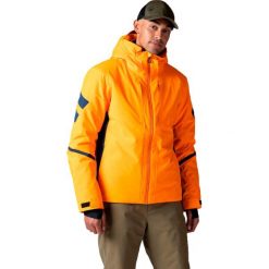 Kurtka narciarska męska Rossignol Fonction. Żółte kurtki narciarskie i snowboardowe męskie Rossignol, na zimę, m, bez wzorów, bez kaptura, narciarskie. W wyprzedaży za 1,552.10 zł.