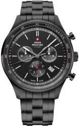 Zegarek Swiss Military Hanowa Zegarek męski Swiss Military by Chrono SM34081.04 czarny. Czarne zegarki męskie Swiss Military Hanowa. Za 2,090.00 zł.