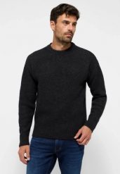 Męski Sweter Mustang Style Elwood Anthra Melange 1015822 4151. Swetry męskie Mustang, bez wzorów, z materiału, eleganckie, bez kołnierzyka, bez ramiączek. Za 149.99 zł.