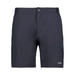 Spodenki męskie rowerowe CMP 30C5967. Niebieskie szorty sportowe męskie CMP, bez wzorów, sportowe. W wyprzedaży za 253.25 zł.