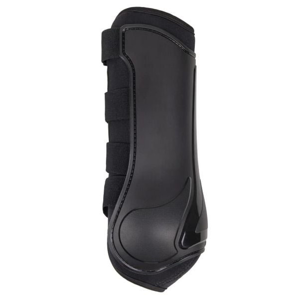 Zamknięte przednie getry dla koni QHP Champion. Czarne legginsy męskie QHP, l, bez wzorów, do jazdy konnej. Za 277.00 zł.