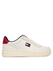 Tommy Jeans Sneakersy Tjm Retro Basket EM0EM01681 Biały. Białe buty sportowe na co dzień męskie Tommy Jeans, m, bez wzorów, z jeansu, retro, bez ramiączek, bez kaptura. Za 409.99 zł.