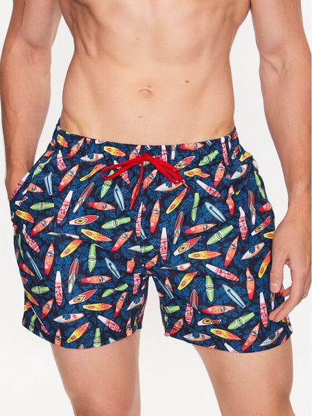 CMP Szorty kąpielowe 33R9037 Niebieski Regular Fit. Niebieskie kąpielówki męskie CMP, m, bez wzorów, z syntetyku. Za 129.99 zł.