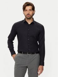 Calvin Klein Koszula K10K113528 Granatowy Slim Fit. Niebieskie koszule męskie Calvin Klein, m, bez wzorów, z bawełny, bez kołnierzyka, bez ramiączek. Za 239.99 zł.