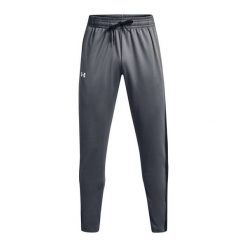 Spodnie treningowe męskie Under Armour Brawler. Szare spodnie dresowe męskie Under Armour, bez wzorów. Za 189.15 zł.