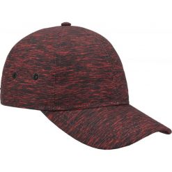 Czapka z daszkiem męska CAM600 - czerwony melanż - Outhorn. Czapki męskie Outhorn. Za 29.99 zł.