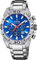 Zegarek Festina Zegarek męski Festina F20543-2 srebrny. Szare zegarki męskie Festina, srebrne. Za 866.00 zł.