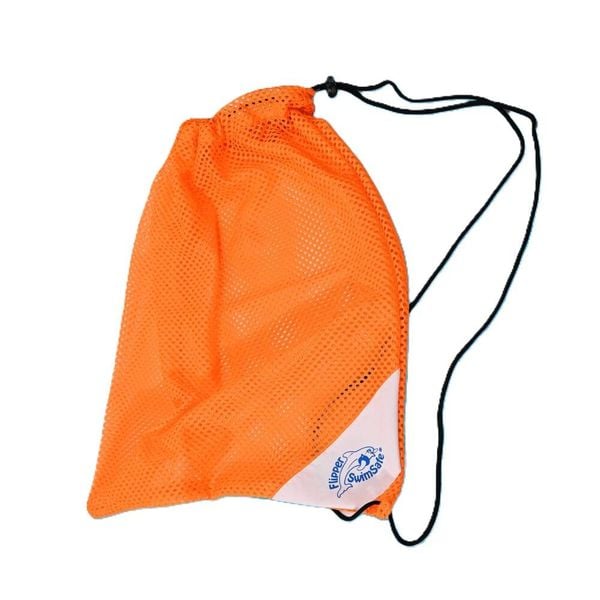 Worek sportowy plecak na trening basen unisex pojemny Flipper. Brązowe plecaki męskie FLIPPER SWIMSAFE, bez wzorów. Za 29.99 zł.