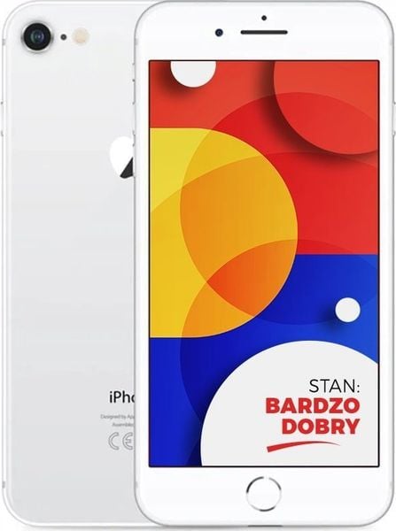 Smartfon Apple APPLE IPHONE 8 64GB SILVER | KLASA A+ | GRATISY. Szare smartfony Apple. Za 599.00 zł.