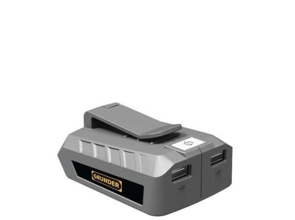 USB CHARGER ADP-01 POWERBANK 18V. Powerbanki Grunder. Za 37.92 zł.