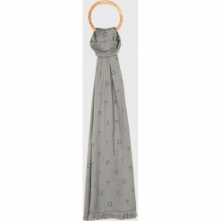 Joop! - Szalik. Szare szaliki męskie JOOP!, z bawełny. W wyprzedaży za 239.90 zł.