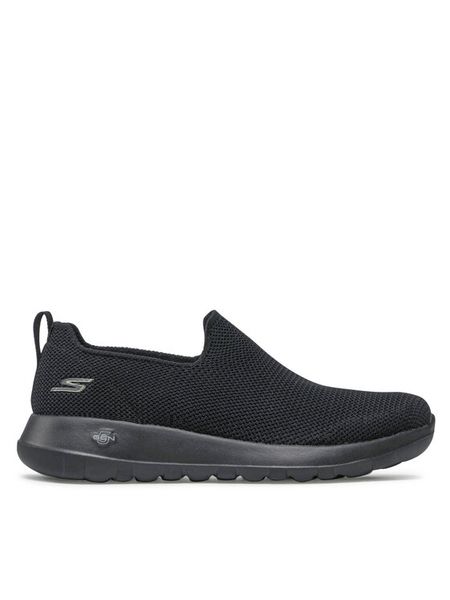 Skechers Półbuty Modulating 216170/BBK Czarny. Czarne codzienne półbuty męskie Skechers, bez wzorów, z materiału, bez obcasa, bez zapięcia. Za 159.99 zł.