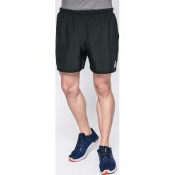 Reebok - Szorty. Szare szorty sportowe męskie Reebok, sportowe. W wyprzedaży za 79.90 zł.