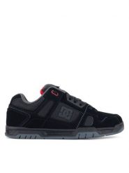 DC Sneakersy STAG 320188-BYR Czarny. Czarne buty sportowe na co dzień męskie DC, m, bez wzorów, ze skóry, bez ramiączek, bez kaptura. Za 249.99 zł.
