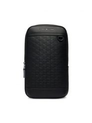 Tommy Hilfiger Saszetka Th Modern Slingpack AM0AM14024 Czarny. Czarne saszetki męskie Tommy Hilfiger, bez wzorów, ze skóry. Za 489.99 zł.