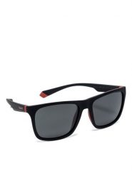 Polaroid Okulary przeciwsłoneczne 2141/S Czarny. Czarne okulary przeciwsłoneczne męskie Polaroid, bez wzorów, z tworzywa sztucznego, plastikowe. Za 229.99 zł.