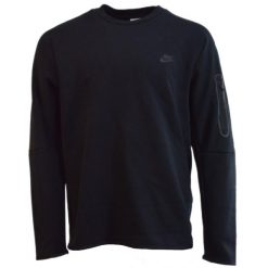 Bluza męska bawełniania Nike Tech Fleece Czarna - CU4505-010 XXL. Czarne bluzy nierozpinane męskie Nike, m, bez wzorów, z bawełny, sportowe, bez ramiączek, bez kaptura. Za 379.50 zł.