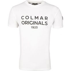 T- shirt Colmar. Białe t-shirty męskie Colmar, m, bez wzorów, bez kołnierzyka, bez ramiączek. Za 119.00 zł.