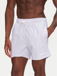 HUGO Szorty kąpielowe Haiti 50469312 Fioletowy Regular Fit. Fioletowe kąpielówki męskie Hugo, bez wzorów, z syntetyku. Za 139.99 zł.