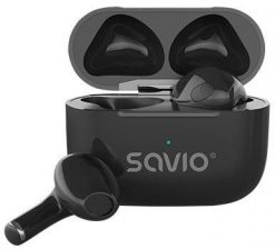 SAVIO SŁUCHAWKI BEZPRZEWODOWE BLUETOOTH TWS-02 PRO. Słuchawki bluetooth Savio. Za 54.99 zł.