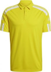 Adidas Koszulka adidas Polo SQUADRA 21 GP6428 GP6428 żółty M. Żółte koszulki polo męskie ADIDAS, m, bez wzorów, bez kołnierzyka, bez ramiączek. Za 65.92 zł.