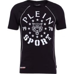 Plein Sport ROUND NECK LIONEL Tshirt z nadrukiem black/white. T-shirty męskie marki Plein Sport. W wyprzedaży za 401.40 zł.