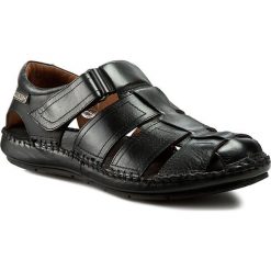 Sandały PIKOLINOS - 06J-5433 Black. Czarne sandały męskie Pikolinos, ze skóry, bez zapięcia. W wyprzedaży za 299.00 zł.