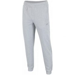 4F Męskie Spodnie Dresowe H4Z17 spmd001 Jasny Szary Melanż S. Spodnie dresowe męskie marki 4f. W wyprzedaży za 69.00 zł.