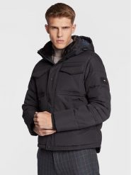 Tommy Hilfiger Kurtka zimowa Utility MW0MW27702 Czarny Regular Fit. Czarne kurtki męskie Tommy Hilfiger, na zimę, m, bez wzorów, z syntetyku, bez ramiączek, bez kaptura. Za 1,499.00 zł.