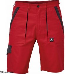 MAX NEO - spodenki - czerwony 68. Czerwone szorty sportowe męskie CERVA, bez wzorów, sportowe. Za 72.09 zł.
