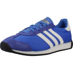 Buty ADIDAS RUNVISTA Niebieski. Niebieskie buty trekkingowe męskie ADIDAS, bez wzorów, z syntetyku, bez zapięcia, trekkingowe. Za 214.99 zł.