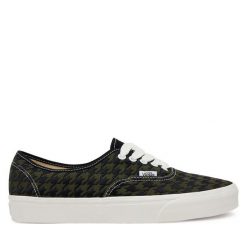 Tenisówki Vans. Zielone trampki męskie Vans, bez wzorów, bez zapięcia. Za 209.99 zł.