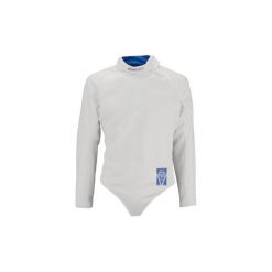 Bluza do szermierki 800N dla praworęcznych męska. Białe bluzy nierozpinane męskie FENC'IT, m, bez wzorów, z materiału, bez ramiączek, bez kaptura. Za 879.99 zł.