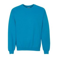 Bluza Rozpinana Z Grubej Mieszanki Dla Dorosłych Unisex. Niebieskie bluzy rozpinane męskie GILDAN, l, bez wzorów, bez ramiączek, bez kaptura. Za 64.99 zł.