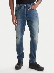 G-Star Raw Jeansy D-Staq 3D D05385-D634 Niebieski Slim Fit. Niebieskie jeansy męskie G-Star Raw, bez wzorów, z bawełny, retro. Za 699.99 zł.