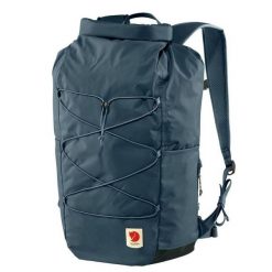 Plecak miejski High Coast Rolltop 26. Niebieskie plecaki męskie Fjällräven, bez wzorów. Za 463.85 zł.