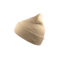 Czapka Wind Double Skin With Turn Up. Brązowe czapki męskie ATLANTIS, bez wzorów, sportowe. Za 29.99 zł.