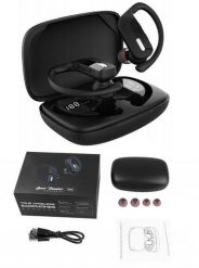 SŁUCHAWKI BLUETOOTH 5.3 SPORTOWE PREMIUM POWERBANK TWS. Słuchawki sportowe NoName. Za 89.00 zł.
