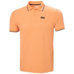 Polo Helly Hansen Kos. Brązowe koszulki polo męskie Helly Hansen, m, bez wzorów, z materiału, eleganckie, bez kołnierzyka, bez ramiączek. Za 316.50 zł.