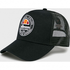 Ellesse - Czapka. Czarne czapki męskie Ellesse, z materiału. Za 129.90 zł.