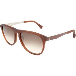 Okulary przeciwsłoneczne w kolorze brązowym. Okulary przeciwsłoneczne męskie marki Calvin Klein & Etro. W wyprzedaży za 150.95 zł.