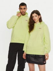 Hunter Bluza HARU0008242 Zielony Regular Fit. Zielone bluzy nierozpinane męskie Hunter, l, bez wzorów, z bawełny, bez ramiączek, bez kaptura. Za 239.99 zł.