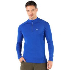 Astro - męska koszulka 100% wełna merino z zamkiem (195 g/m²). Niebieskie bielizna termoaktywna męska WOOLONA, m, bez wzorów, z wełny, bez ramiączek, trekkingowe. W wyprzedaży za 324.00 zł.