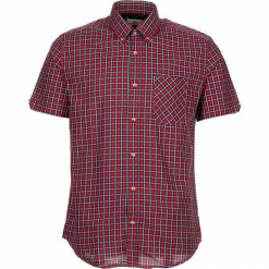 Koszula "SS Pop Check" - Regular fit - w kolorze czerwono-białym. Białe koszule męskie Ben Sherman, w kratkę, z bawełny, button down. W wyprzedaży za 130.95 zł.